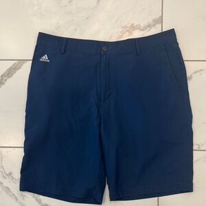 Adidas Men's Navy Blue Shorts
